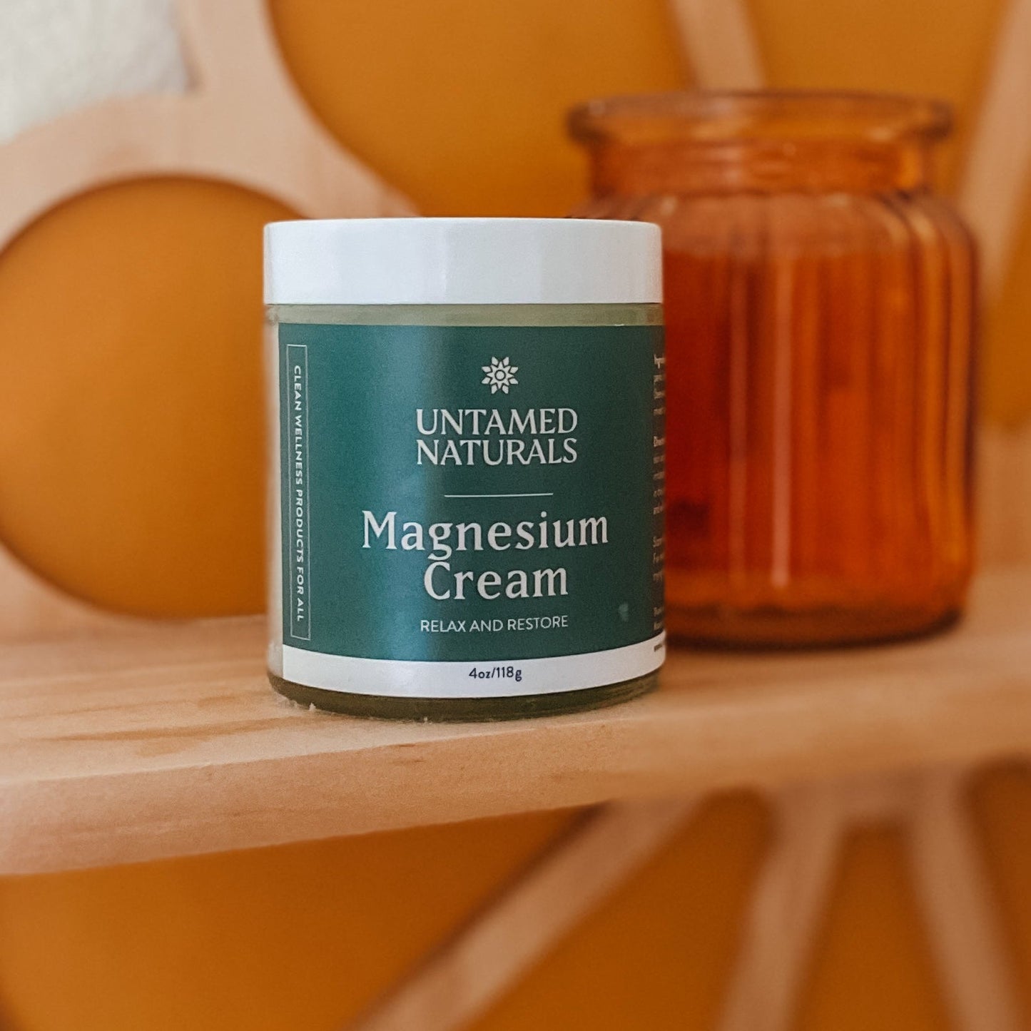 Magnesium Cream with Menthol by UnTamed Naturals