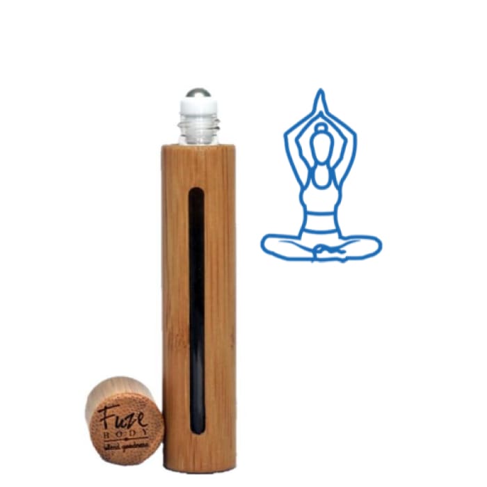 Focus - Wood Roll-On Pure Essential Oils - 10ml No Name Engraving - $17.95
