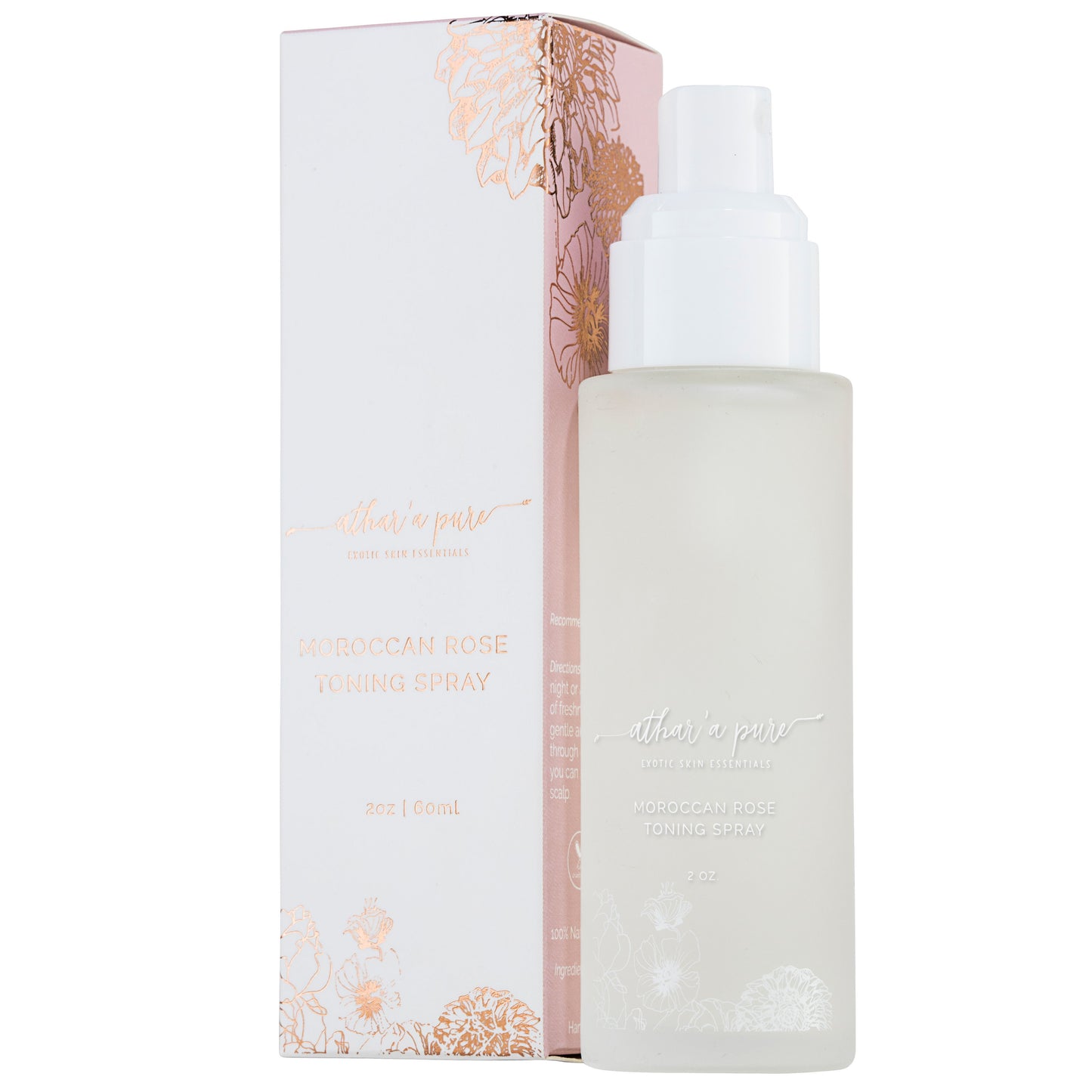 Moroccan Rose Toning Spray - Natural Rose Water Toner