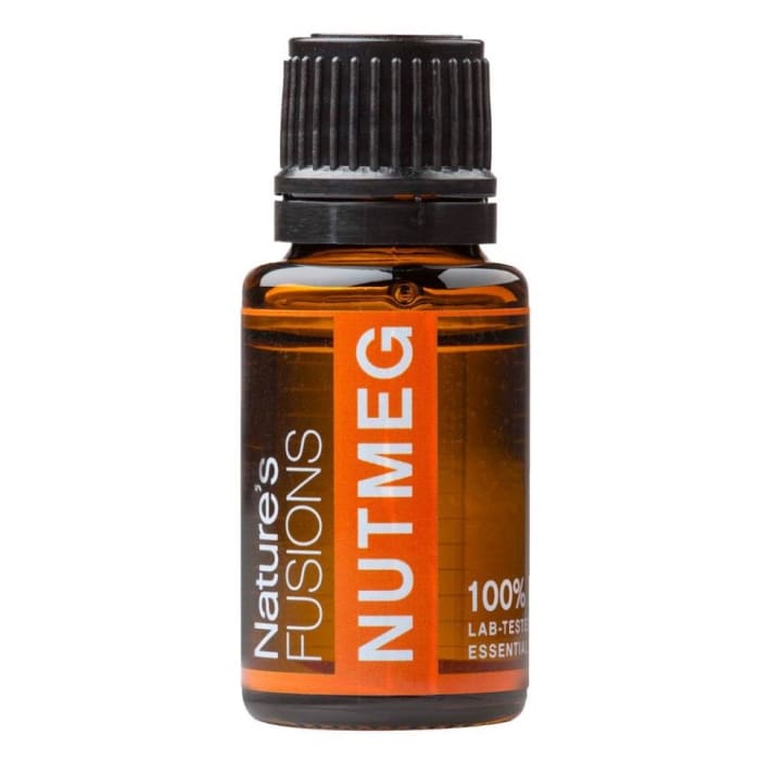 Nutmeg Pure Essential Oil - 15ml - Essential Oil Bottle