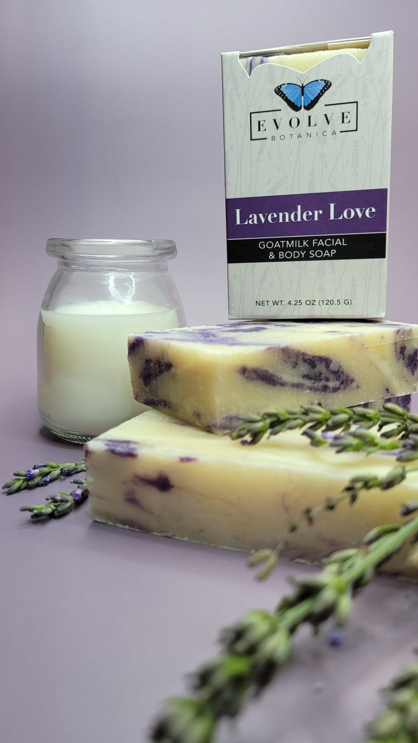 Lavender Lover Soap Bundle by Evolve Botanica Co