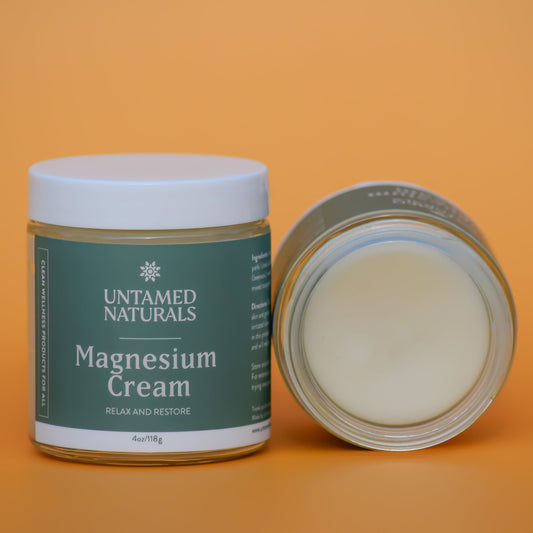 Magnesium Cream with Menthol by UnTamed Naturals