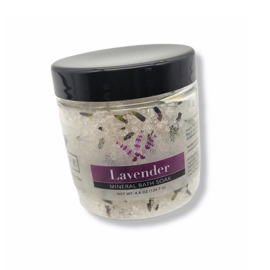 Mineral Soak - Lavender Spa (Bath Salt) Mini by Evolve Botanica Co