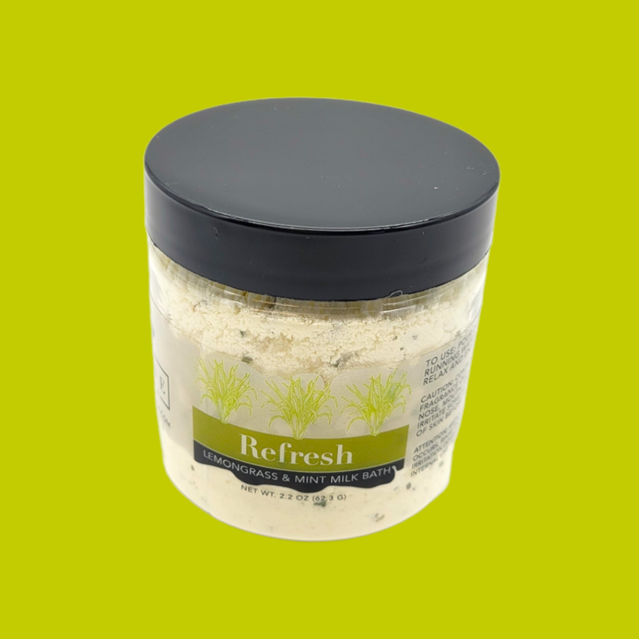 Milk Bath - Refresh (Lemongrass & Mint) Mini by Evolve Botanica Co