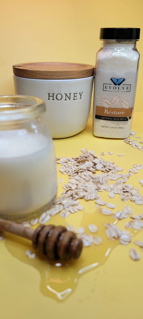 Milk Bath - Restore (Oatmeal) - Evolve Botanica Co