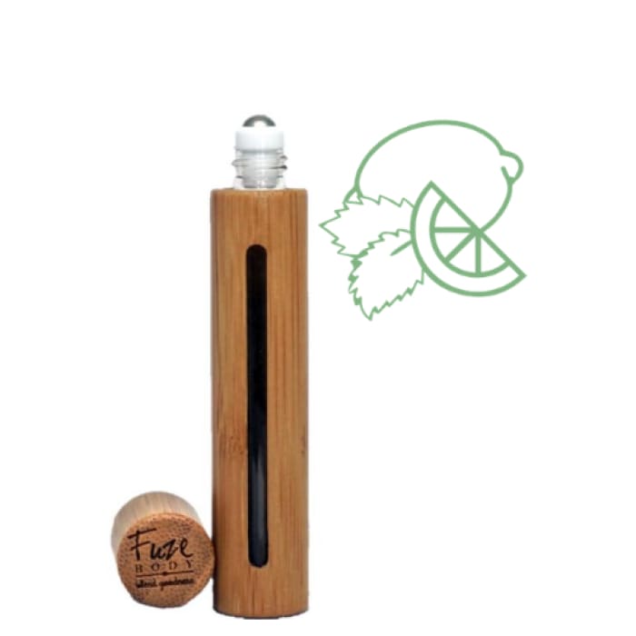 Calm - Mojito - Wood Roll-On Pure Essential Oils - 10ml name engraved - $19.95