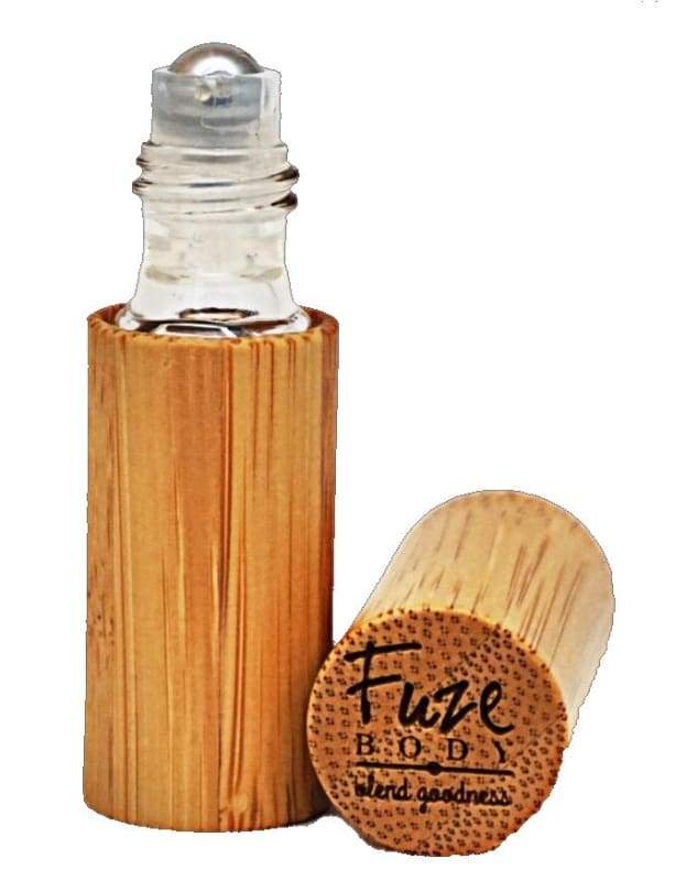 Empty Wooden Roll-On 5ml - 5ml Custom Name Laser Engraved + $2