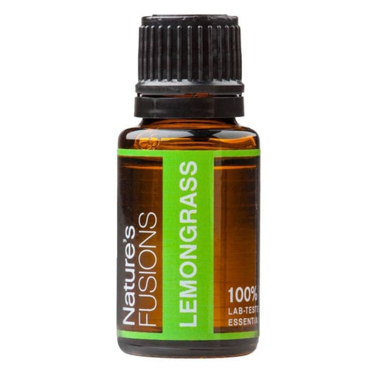 Lemongrass Pure Essential Oil - 15ml - Essential Oil Bottle