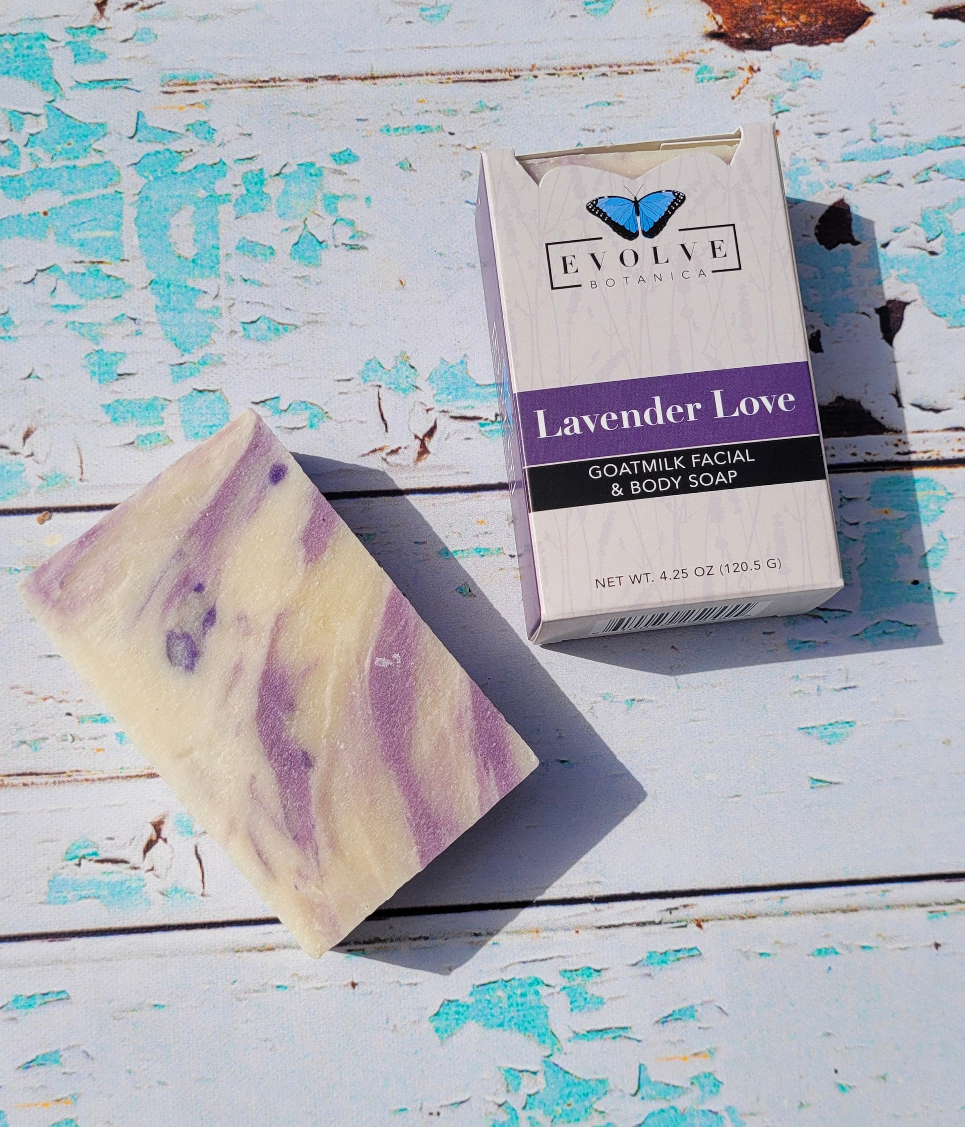 Standard Soap - Lavender Love (Goatmilk) - Evolve Botanica Co